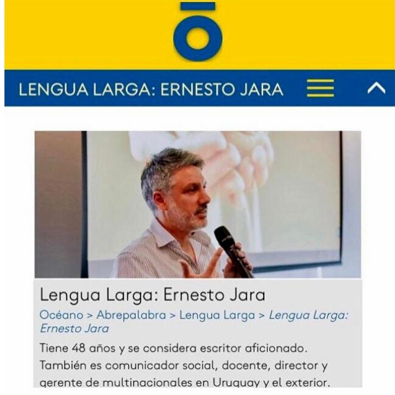 Lengua larga - Entrevista a Ernesto Jara